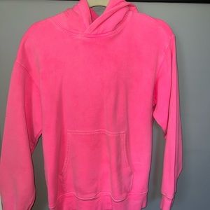 Aritzia cozy fleece perfect hoodie